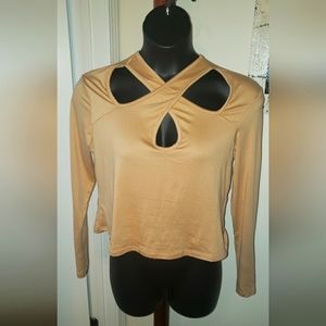 Womens Tan Shirt